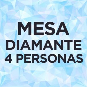MESA DIAMANTE 4 PAX