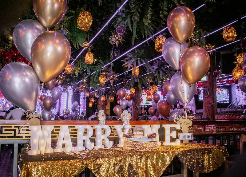decoracion celebracion de matrimonios en la chula