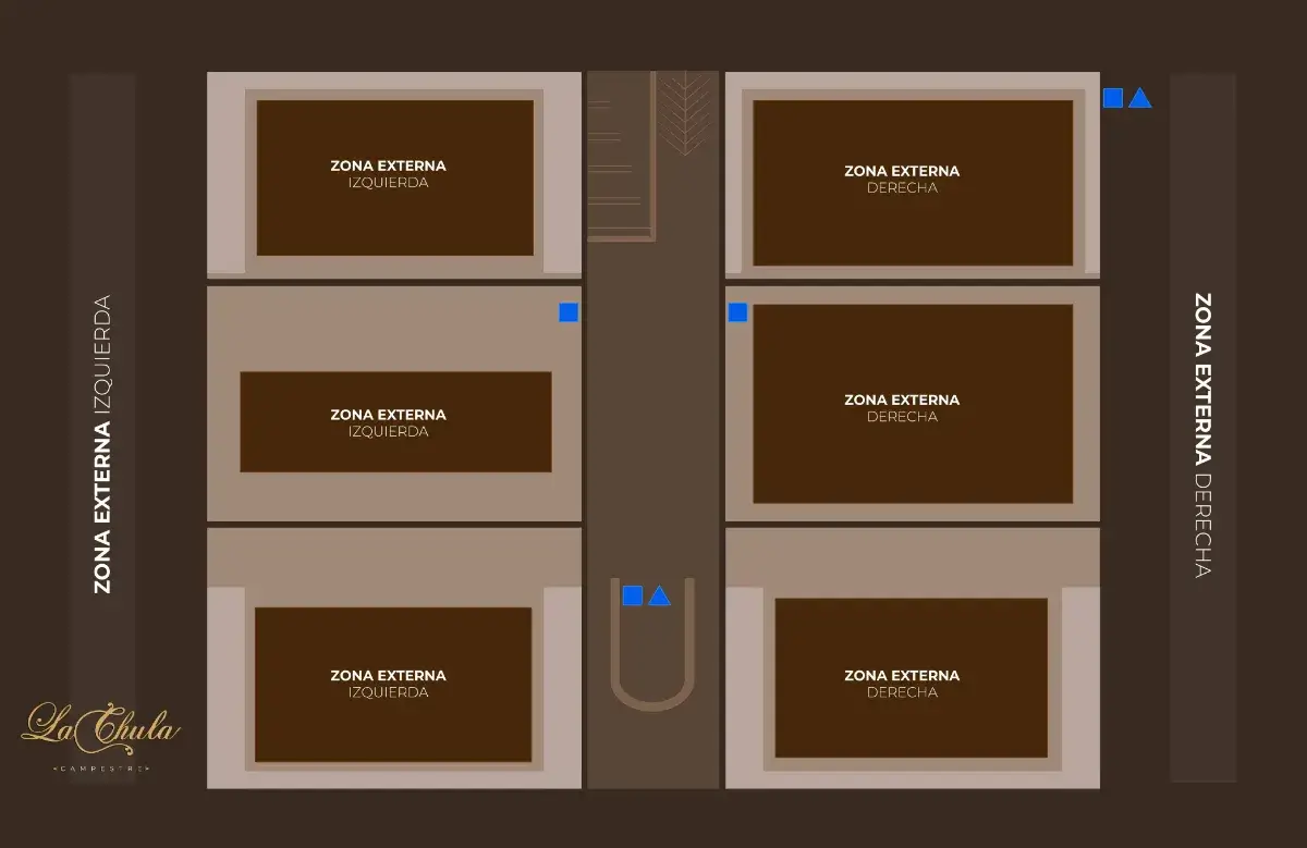 Zona Salón exterior - La Chula Campestre